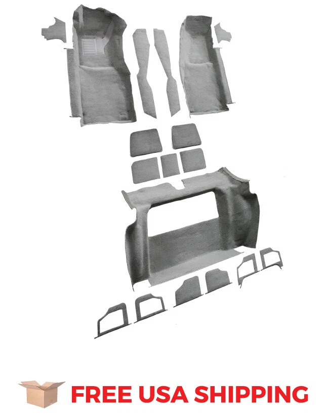 ACC FITS 1978 Chevrolet Corvette Complete without Door Panels Cutpile Carpet - Image 2 of 4