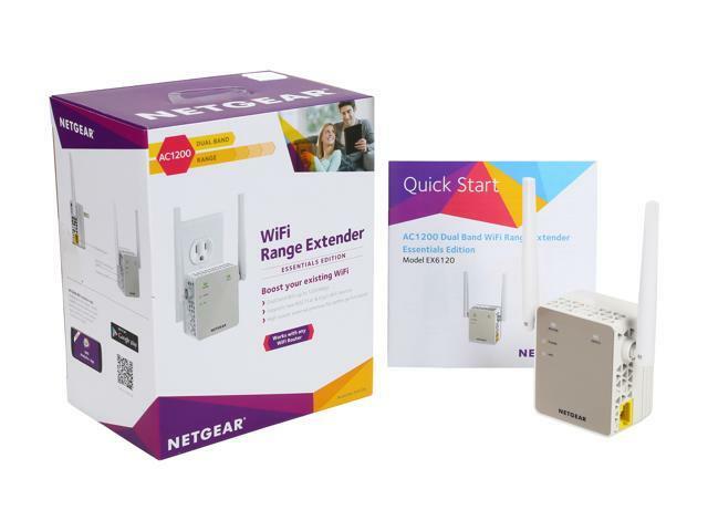 Router 5g NETGEAR EX6120 WiFi Booster Wireless Range Extender
