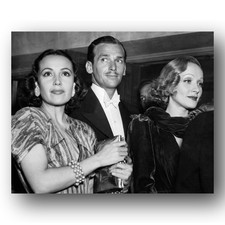 Dolores Del Rio, Douglas Fairbanks Jr, Marlene Dietrich Photo 8x10 Hollywood