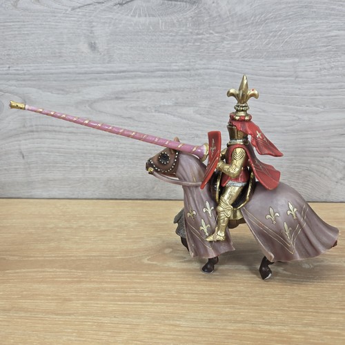 Schleich X13 Mondo dei Cavalieri Torneo Figure Cavallo Giallo Blu Rosso Argento - Foto 21 di 24