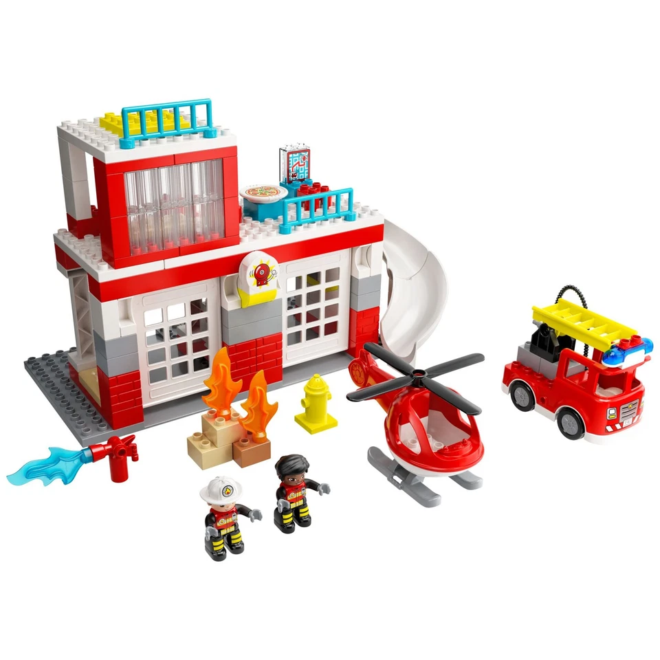 LEGO DUPLO 10970 - Fire Station & Helicopter NEW, NISB, SEALED, RETIRED - 117pcs - Image 3 of 4