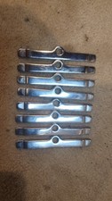 Small Block Chevy 327 350 400 Chrome Valve Cover Hold Down Tabs Sbc Small Block Chevy 327 350 400 Chrome Valve Cover Hold Down Tabs Sbc
