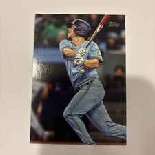 2025 Topps Update Series Myles Straw True Photo #US340 Blue Jays