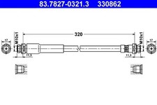 Flexible de frein Ford FUSION