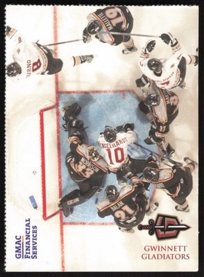 Checklist 2004-05 Gwinnett Daily Post Gwinnett Gladiators (ECHL) #36