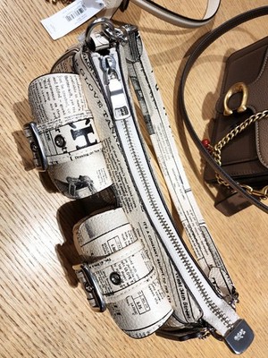 Coach Ashton Leather Newspaper Shoulder Bag Purse for sale online