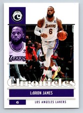 2021-22 Panini Chronicles LeBron James #4 Los Angeles Lakers Basketball Card NBA