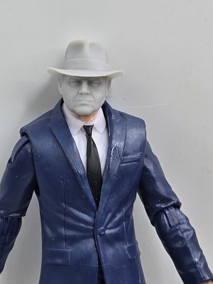 3d Print BAT VIGILANTE NAPIER HAT V1 HEAD 1:18 3 3/4'' JOE  25TH ANNIVERSARY B135