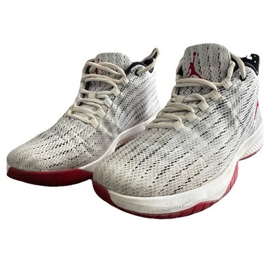 Jordan B.Fly Mid White Gym Red Mens Size 9.5 2016