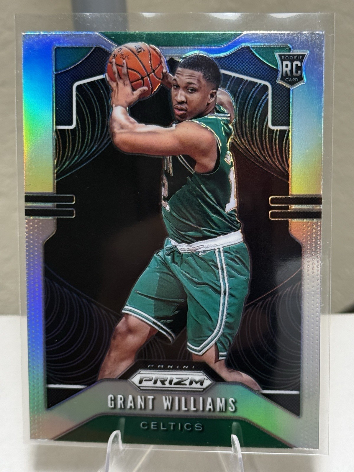 GRANT WILLIAMS 2019-20 Prizm #267 Silver Prizm RC Boston Celtics