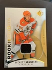 2025-26 SP Upper Deck Hockey Beckett Sennecke #108 Rookie Authentics Jersey