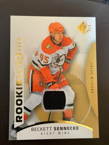 Beckett Sennecke [Authentics Jersey] #108 2025 SP card