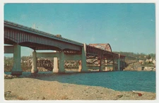Tiverton, Rhode Island and Fall River, Massachusetts, USA - Postcard - New 1970s