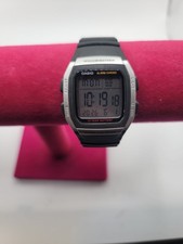 Casio Illuminator Digital Watch Men Black Timer 3239 W-96H 50M Chronograph
