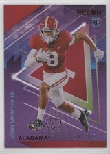 2022 Panini Chronicles Draft Picks Recon Red 141/149 John Metchie III #16 3hd