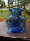 New ListingBlenko Nano Helios Water Bottle Glass Cobalt Blue Double Spout 2nd