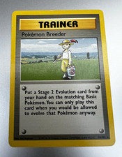 The Pokémon Company Pokemon Breeder 76/102 Base Set Rare Regular EN Sugimori on eBay