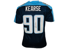 Jevon Kearse Signed Tennessee Blue Football Jersey JSA