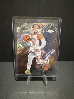 2025-26 Topps Chrome Basketball Jalen Brunson Go Time Refractor Knicks #GT-12