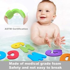 36pcs Floating Foam ABC 123-Waterproof Letters  Numbers for Preschool Learning