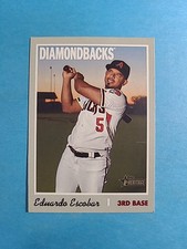 Eduardo Escobar 2019 Topps Heritage Baseball Card # 589 J5847