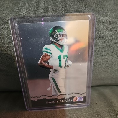 2025 Leaf Metal Pro Set  Davante Adams  NY Jets RB-27 Number 8/49