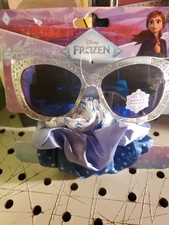 Disney Frozen II Girls Sunglasses and Matching Hair Scrunchie Set