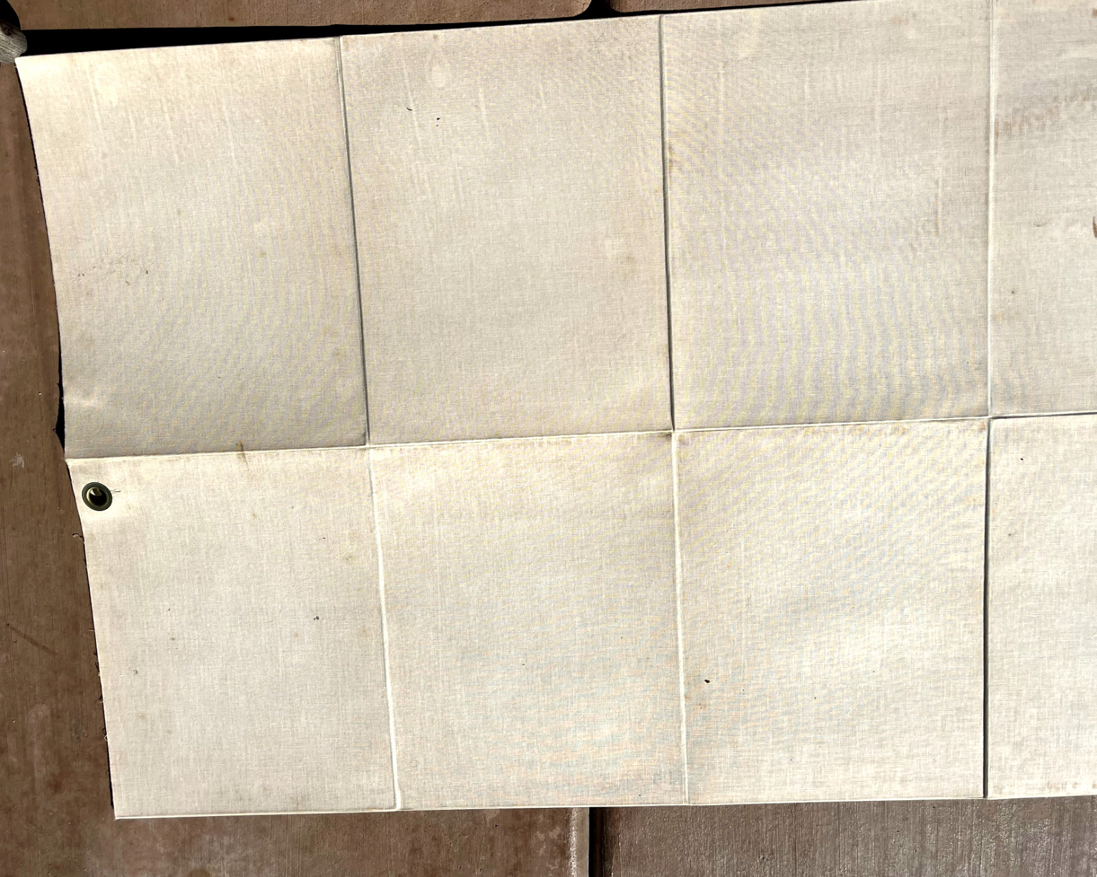 1954 Geographical Terms Folding Map JS100N Denoyer Geppert Rare Spanish Issue