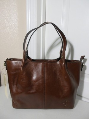 NEW PATRICIA NASH ARGENTA      COGNAC      SHOULDER BAG