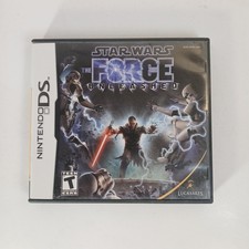 Star Wars: The Force Unleashed Nintendo DS Lucas Art 2006 Tested/Works