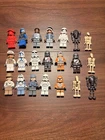 LEGO Star Wars Minifigure Lot Assortment of Clones Droids and more READ desc