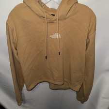 The North Face Women's tan brown Cropped Hoodie Size Small