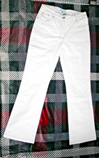 STREET ONE Damen Jeans Hose Gr. 32, weiß, Ronja Long, Baumwolle