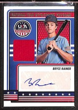 2023 Panini Stars & Stripes National Team Development Program Auto Bryce Rainer