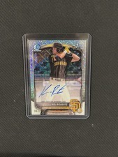 2025 Bowman Chrome Kai Roberts 1st HTA Choice Mojo Refractor Auto /150 Padres