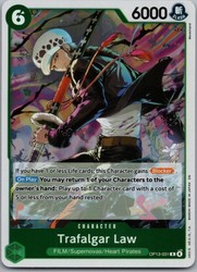 Trafalgar Law OP13-031 Carrying On His Will Foil Rare One Piece TCG