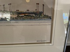 framed wall art vintage 1983