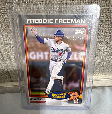 Topps 2024 Boomer's Baseball Freddie Freeman Silver #77 /99 Dodgers