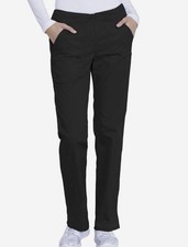 Dickies Med Industrial Strength Drawstring Scrub Pants Modern Class Black Size M