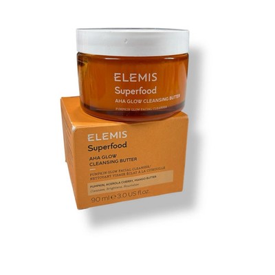 Elemis Superfood Glow Facial Cleansing Butter Full Size 3 oz NEW