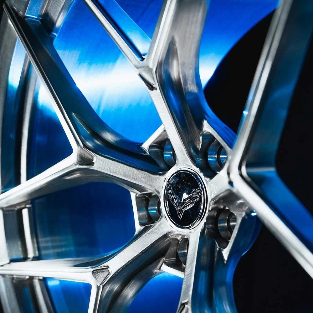 20"/20" WC-5 Forged Brushed Silver Wheels for Audi R8 Gen 1 2006–2015