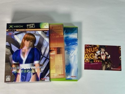 Dead Or Alive Ultimate Set Box 1 & 2 XBOX Tecmo Japan Game & DOA