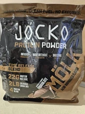 Jocko MOLK Whey Casein Protein Blend Powder 22g Protein Bag - Chocolate - 2 Lb