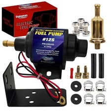 Micro Electric Gasoline Fuel Pump Universal 5/16 4-7PSI 35 GPH for Gasoline