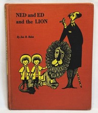 Ned And Ted And The Lion By Jan B. Balet 1949 HC
