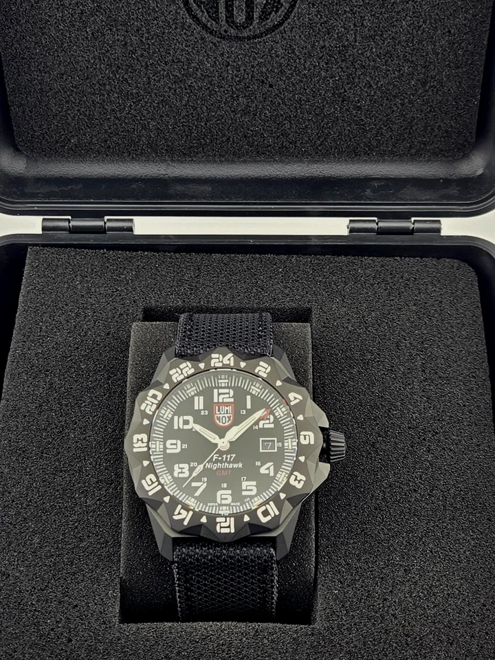 Luminox F-117 Nighthawk Men's Black Dial Quartz Watch - XA.6421 ($1145 MSRP) - Image 2 of 4