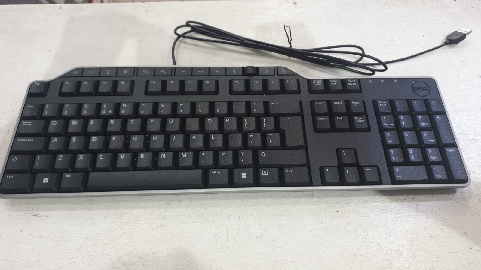 Dell KB522p2 USB Multimedia Keyboard QWERTY UK Black