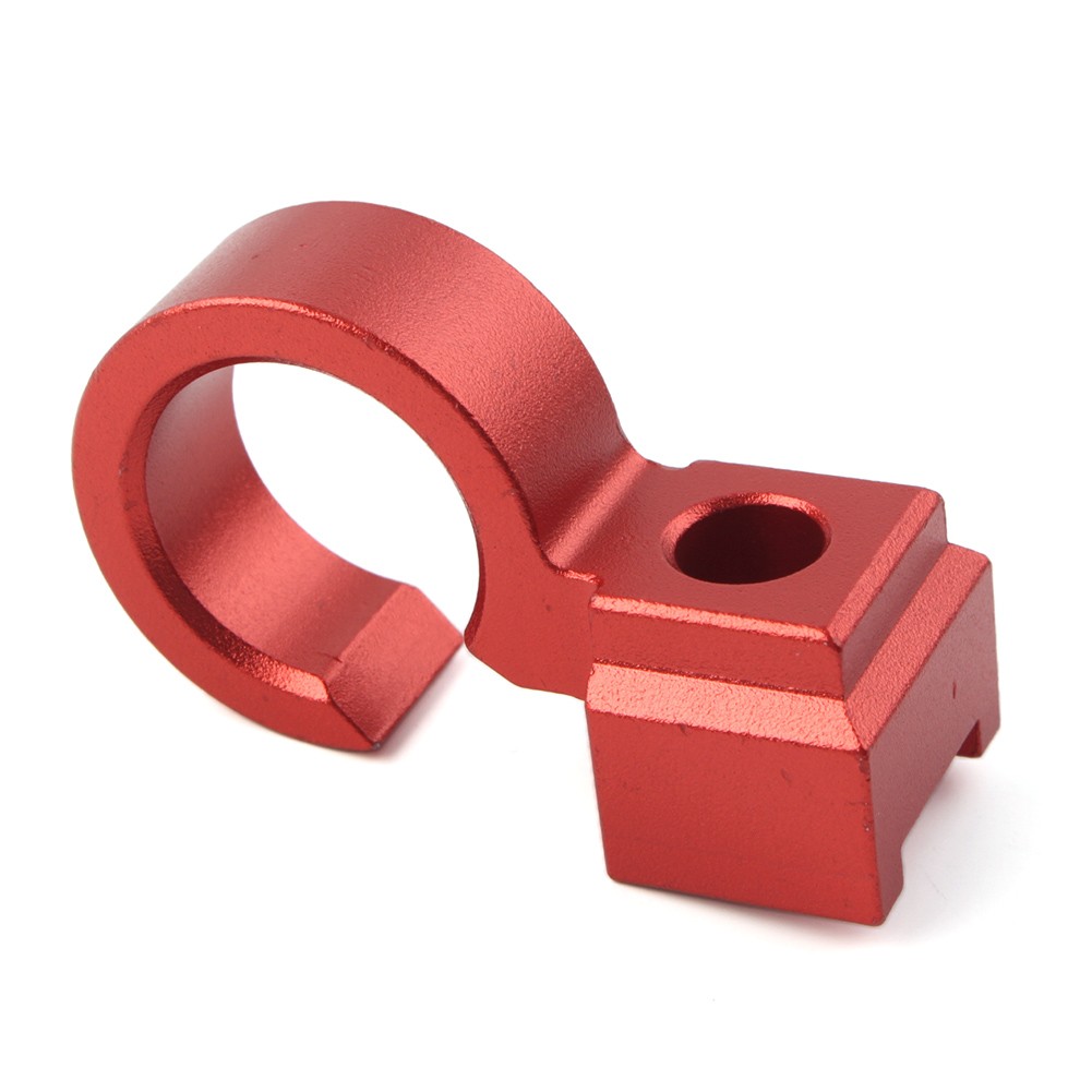 Billet Front Brake Hose Line Clamp Guide Fit Suzuki DRZ400SM 2005-2022 red