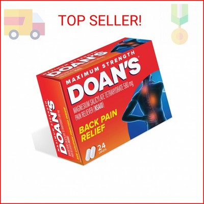 Doans Extra Strength Pain Reliever Caplets, 24 Count
