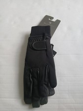 Hy5 Equestrian Ultra Warm Softshell Gloves Adult Large Black Freepost